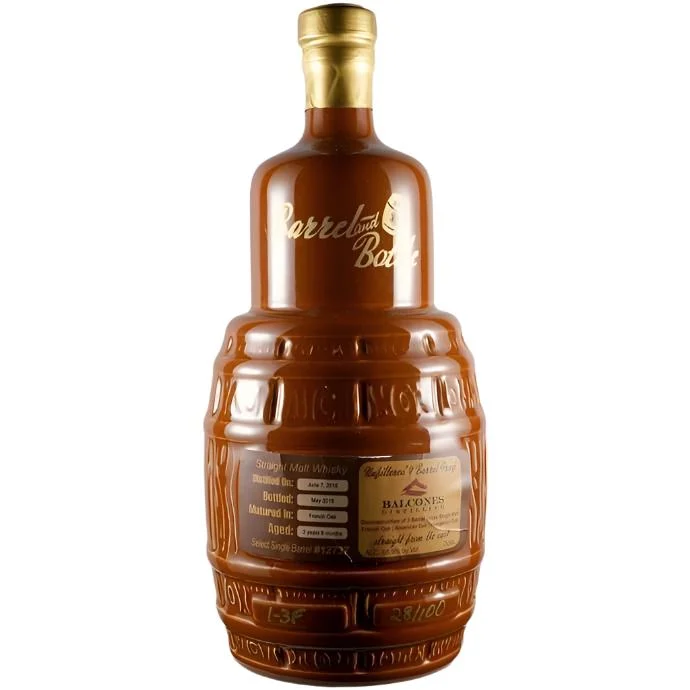 Barrel & Bottle Balcones Deconstruction French Oak Aged Texas Single Malt Whiskey