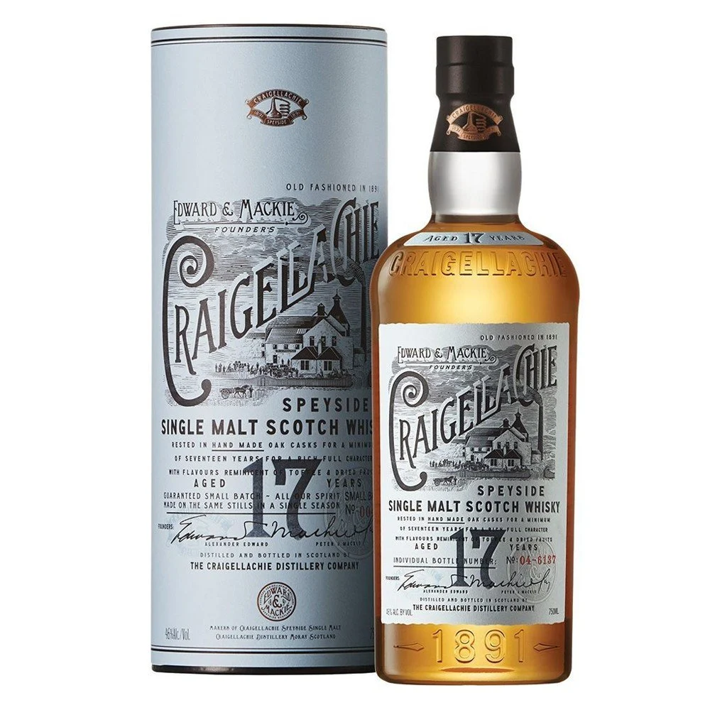 Craigellachie 17 Year Single Malt Scotch Whisky - Whiskey