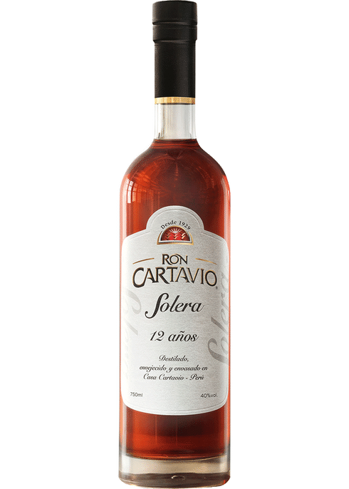 Ron Cartavio Solera 12 Year Old Rum