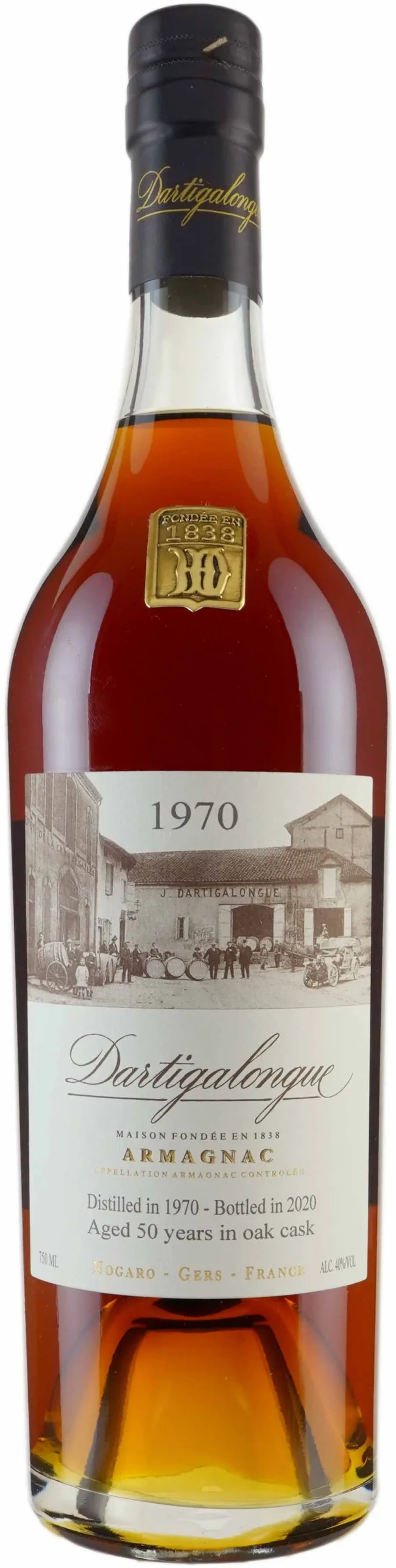 Dartigalongue 50 year old VIntage 1970 Armagnac