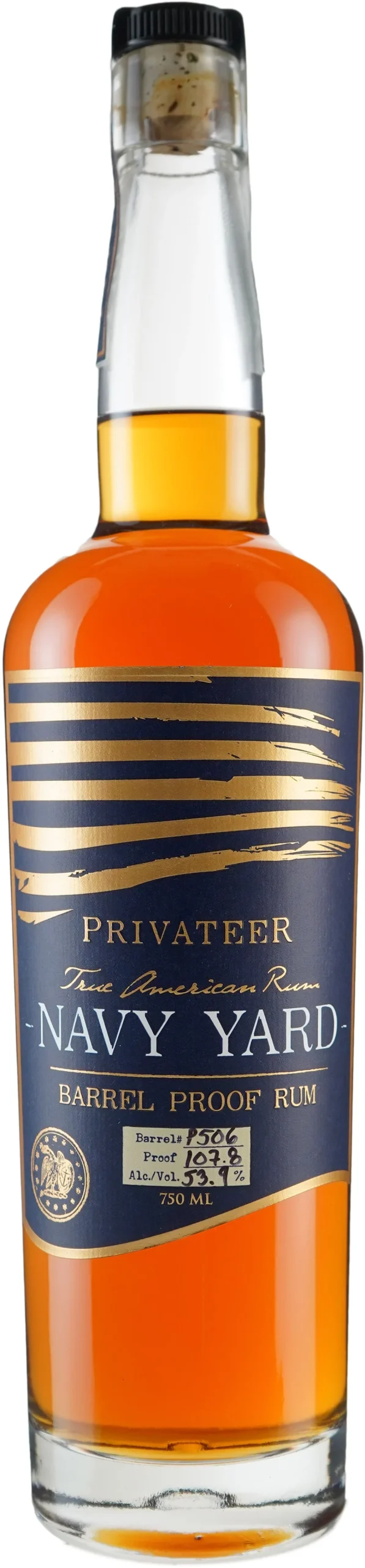 Privateer Navy Yard Barrel Proof Rum