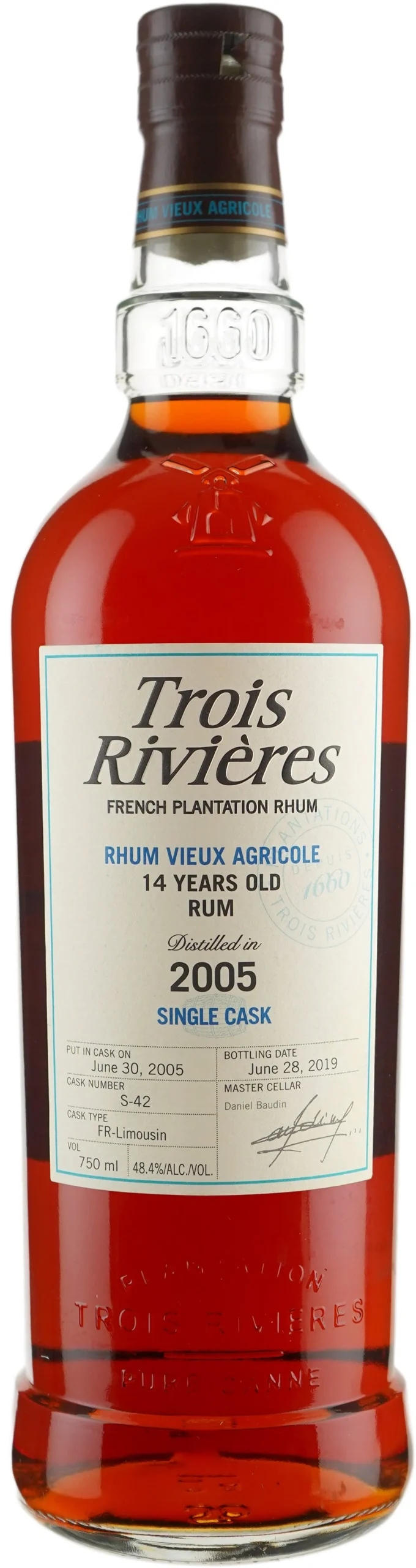 Trois Rivieres 2005 14 Year Old Agricole Single Cask Rum