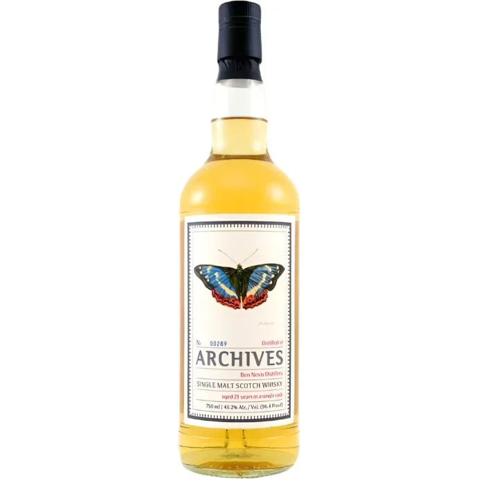 Archives Ben Nevis 21 Year Old ex Bourbon Hogshead 1998 Scotch Whisky - Whiskey