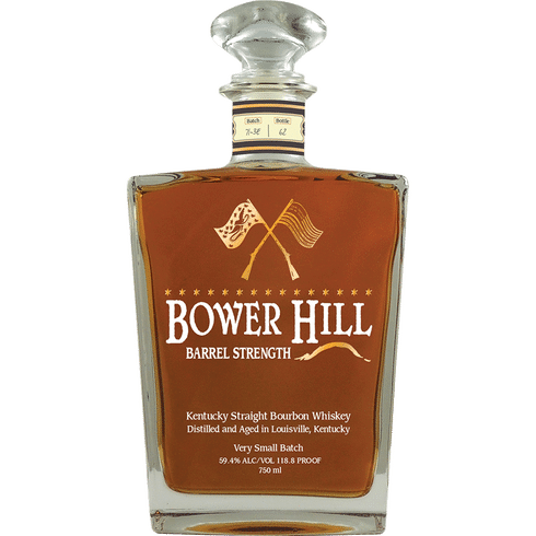 Whisky bourbon puro de Kentucky Bower Hill Barrel Strength