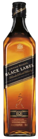 Johnnie Walker Black Label 12 Year Old Blended Scotch Whisky | 1L - Whiskey