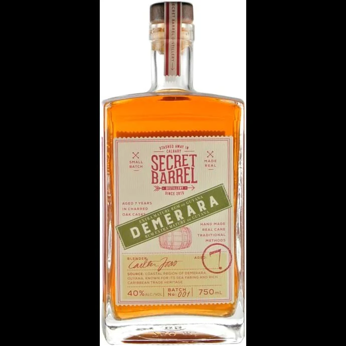 Ron Secret Barrel Demerara 7 años