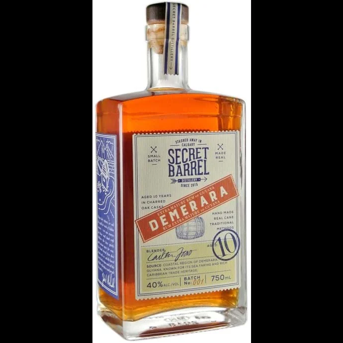 Ron Secret Barrel Demerara 10 años