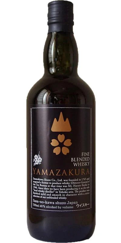Yamazakura Fine Blended Japanese Whisky - Whiskey