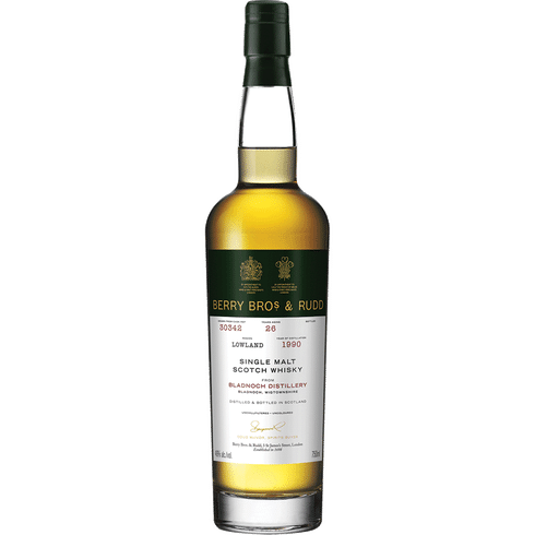 Berrys' Bladnoch 26 años Whisky escocés de malta única
