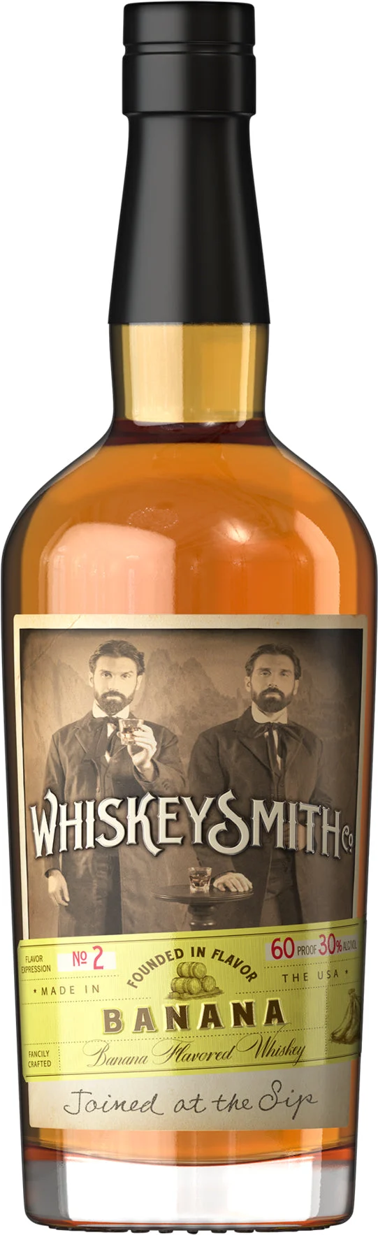 Old Elk Distillery WhiskeySmith Banana Flavored Whiskey