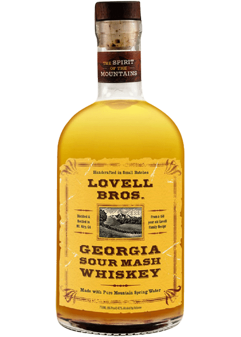 Lovell Bros. Georgia Sour Mash Whiskey