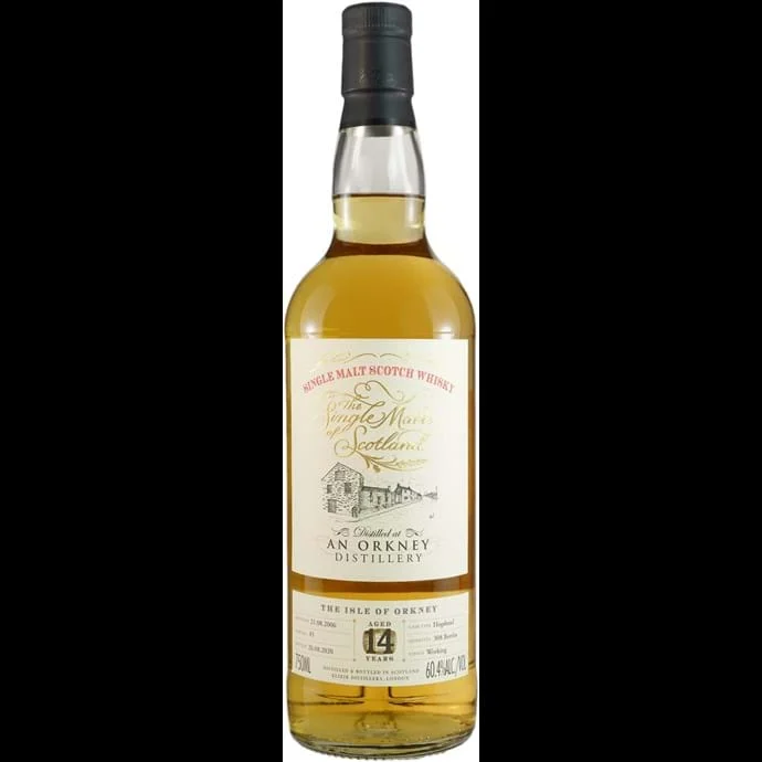 Single Malts of Scotland Orkney Island Malt 14 años Cask Strength 2006 Whisky escocés