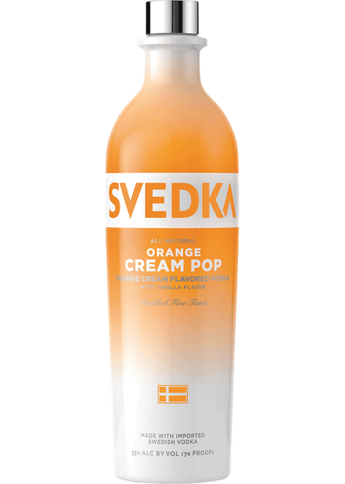 Svedka Orange Cream Pop Vodka