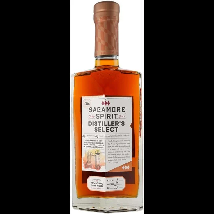 Sagamore Spirit Rye acabado en barrica US MA/IL Single Barrel Project Whisky