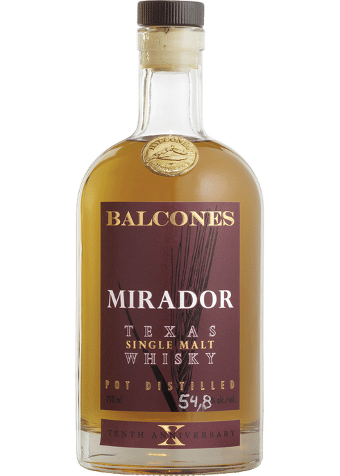 Balcones Mirador Texas Single Malt Whisky - Whiskey