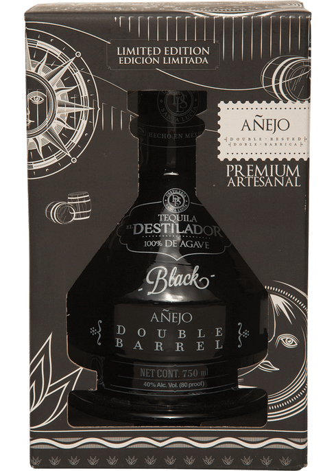 Tequila Añejo Double Barrel Edición Limitada El Destilador