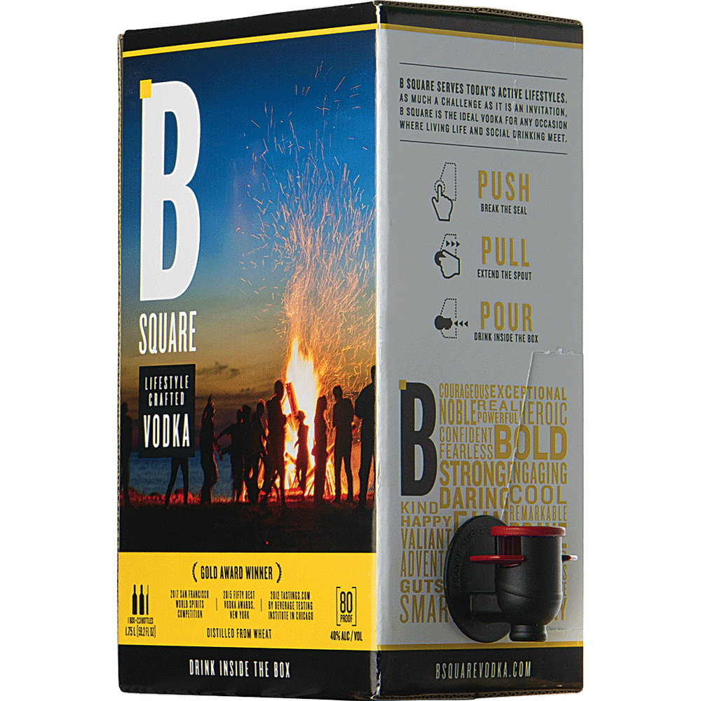 B Square Vodka | 1.75L