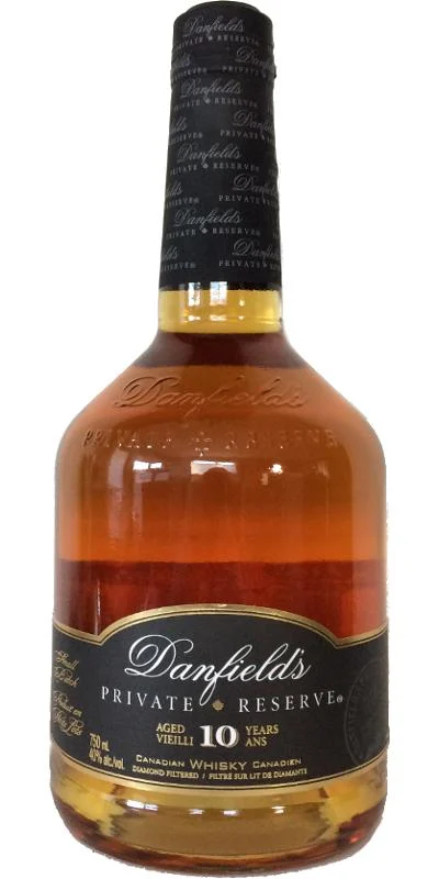 Whisky canadiense Danfields Private Reserve 10 años - Whiskey