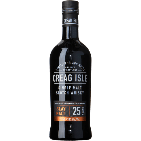 Creag Isle 25 Year Islay Single Malt Scotch Whisky - Whiskey