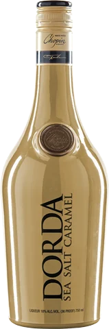 Licor de caramelo con sal marina Dorda