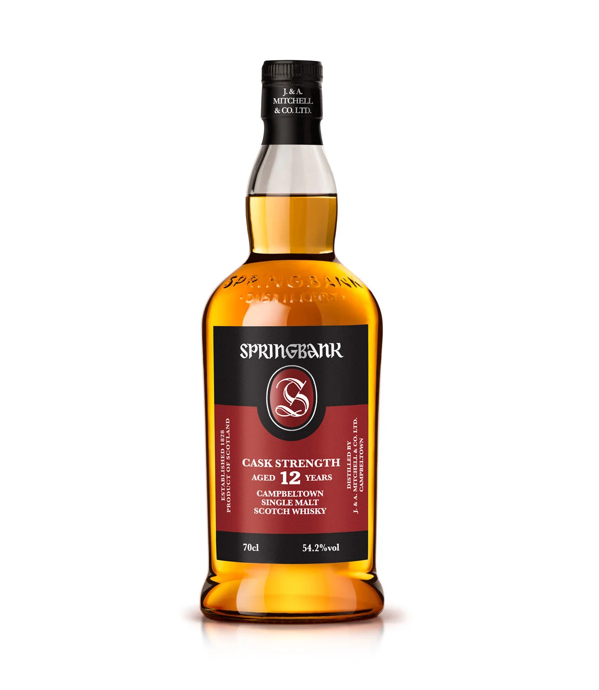 Whisky escocés Springbank 12 años Cask Strength