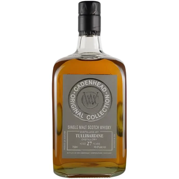 Cadenhead's Tullibardine 27 year Old Unchillfiltered Scotch Whisky - Whiskey