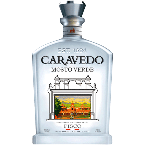 Pisco Caravedo Mosto Verde