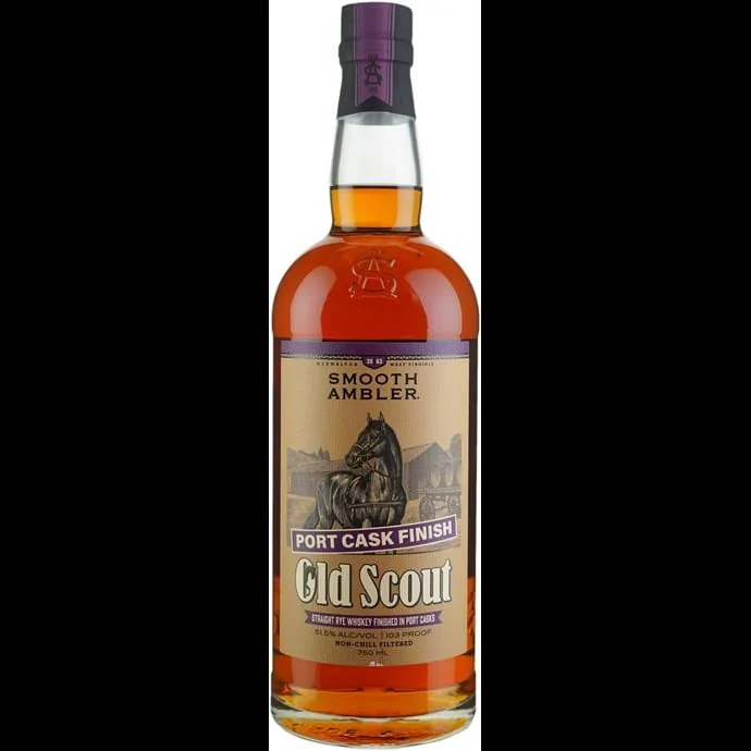 Whisky de lanzamiento limitado Smooth Ambler Rye Port Cask Finish