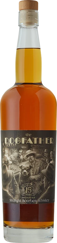 Lone Whisker The DogFather Whisky Bourbon puro de 15 años