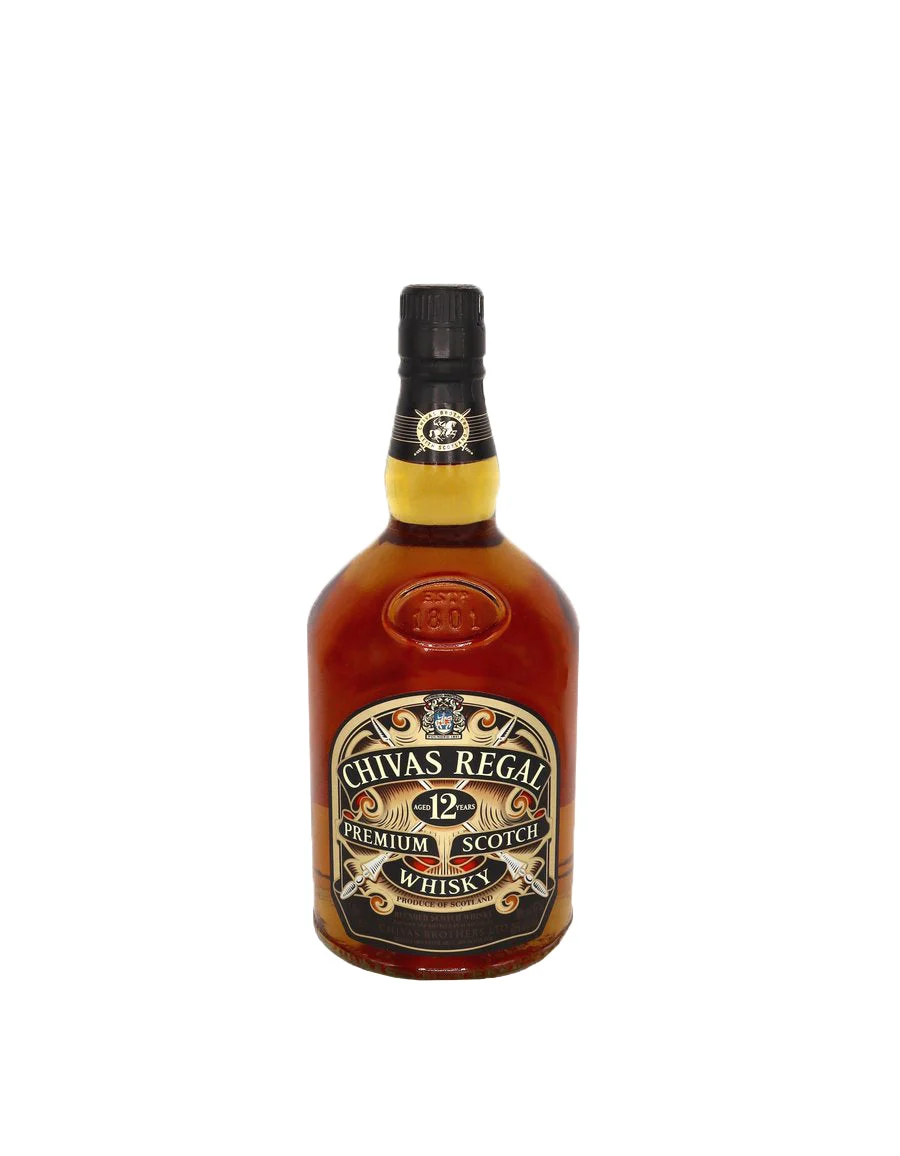 Chivas Regal 12 Year Old Scotch Whisky 1L - Whiskey