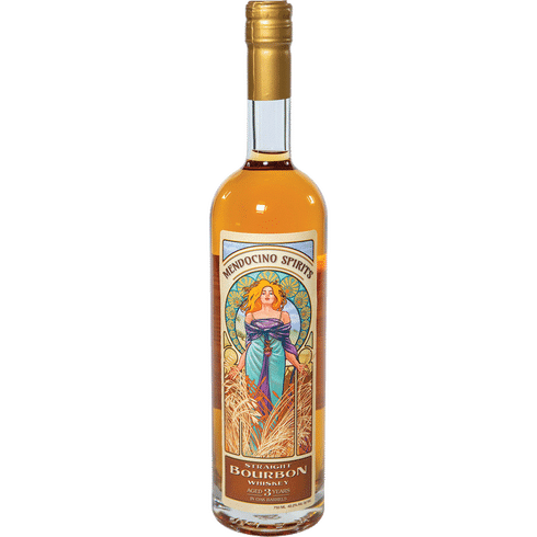 Mendocino Spirits Straight 3 Year Bourbon Whiskey - Whisky