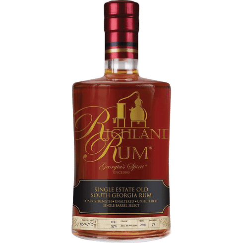 Richland Single Estate Cask Strength Rum