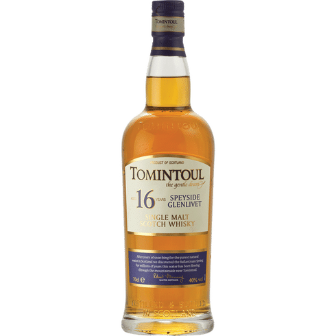 Tomintoul 16 Year Single Malt Scotch Whiskey