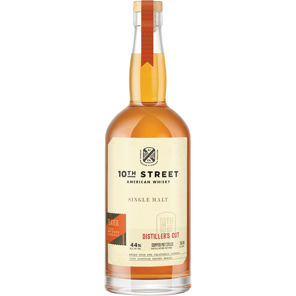 10th Street Peated Single Malt Distillers Cut Edition American Whisky - Whiskey