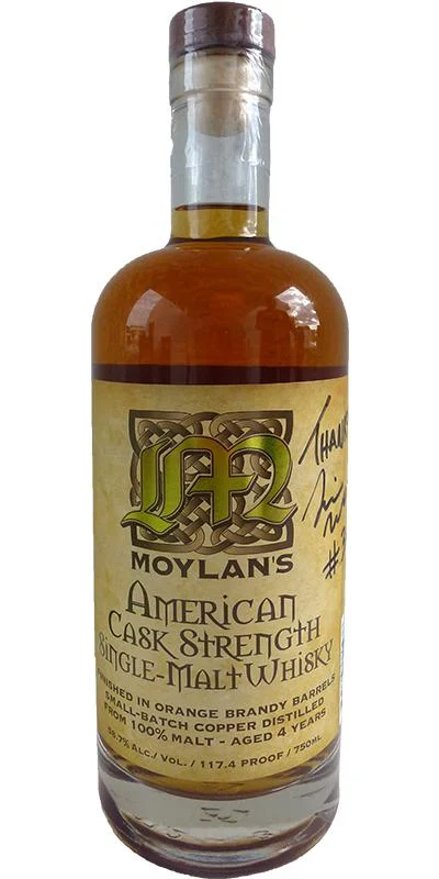Moylan’s American Cask Strength Single Malt Whisky - Whiskey