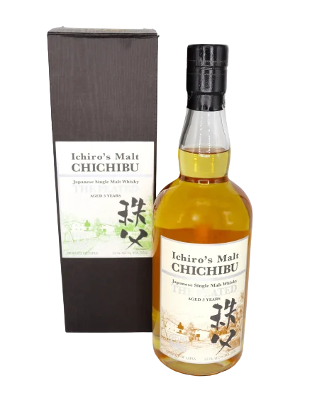 Ichiro’s Malt Chichibu The Peated 3 Year in Presentation Box 2013 Whisky - Whiskey