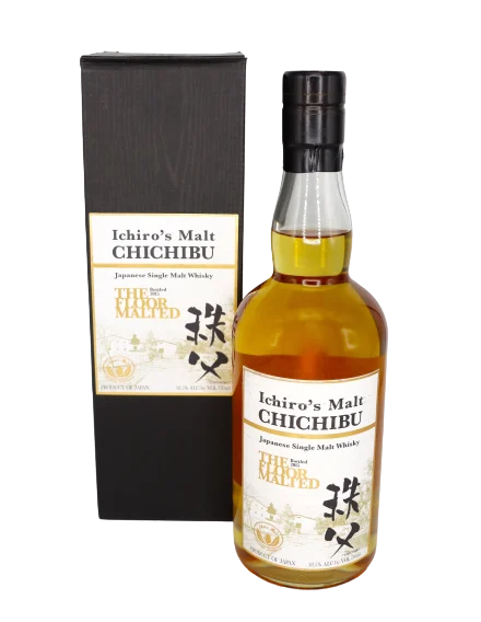 Ichiro's Malt Chichibu The Floor Malted in Presentation Box 2015 Whiskey