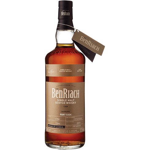 BenRiach 13 Year Cask Marsala Hogs Head Single Malt Scotch Whisky - Whiskey
