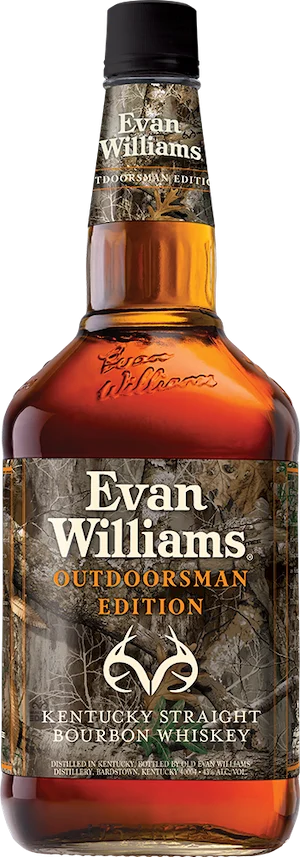 Evan Williams Outdoorsman Edition Kentucky Straight Bourbon Whiskey