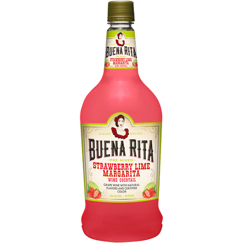 Buena Rita Margarita De Fresa Y Lima Cóctel Listo Para Beber - Cocktail