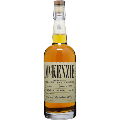 McKenzie Rye Barrel Select Whiskey - Whisky
