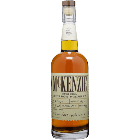 McKenzie Single Barrel Bourbon Barrel Select Whiskey - Whisky