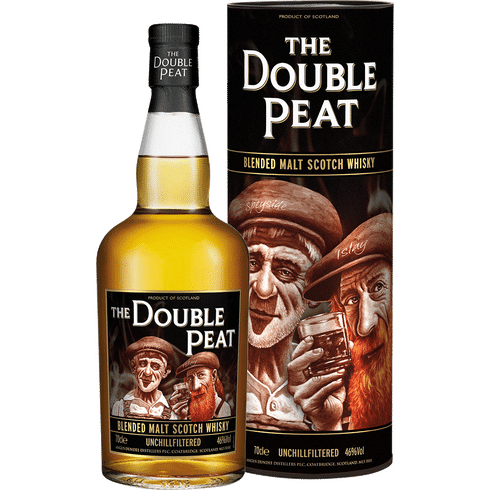 The Double Peat Blended Peated Malt Scotch Whiskey