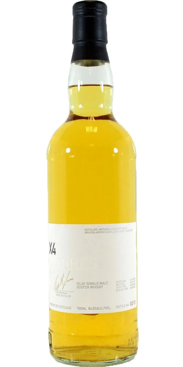 Bruichladdich X4 Futures 5 años 2006 Whisky escocés de malta única - Whiskey