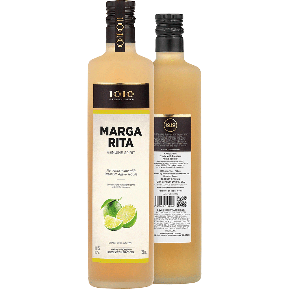 1010 Margarita Ready To Drink Cocktail