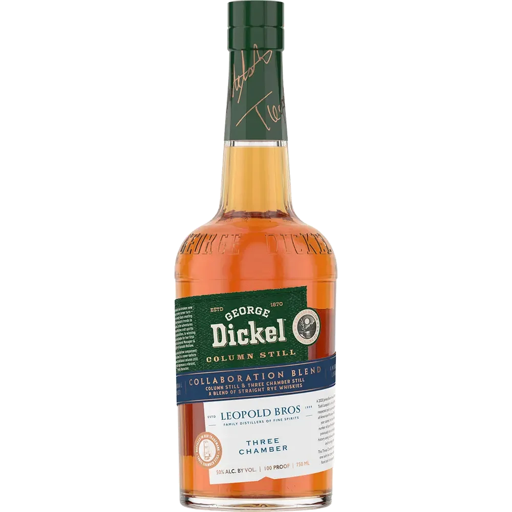 George Dickel & Leopold Bros Three Chamber Blended Rye Whiskey
