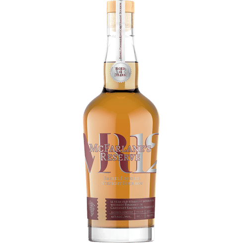 McFarlane's Reserve 12 Year Old Straight Bourbon Whiskey