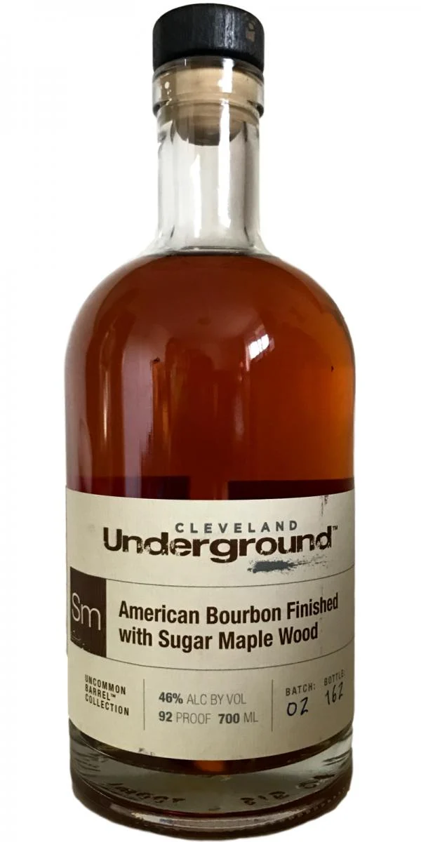 Cleveland Underground Select Sugar Maple Wood Finished Bourbon Whiskey - Whisky