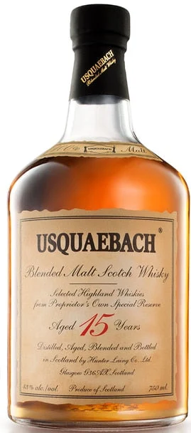 Usquaebach 15 Year Old Blended Malt Scotch Whisky - Whiskey