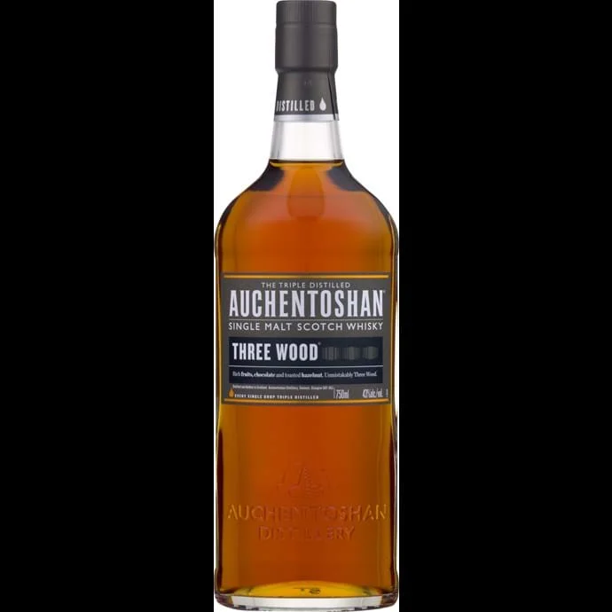 Auchentoshan Three Wood Scotch Whisky - Whiskey